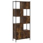 vidaXL Bücherregal Räuchereiche 72x28x172 cm Holzwerkstoff vidaXL Bücherregal Räuchereiche 72x28x172 cm Holzwerkstoff