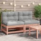 vidaXL Gartensofas ohne Armlehnen mit Kissen 2 Stk. Douglasienholz vidaXL Gartensofas ohne Armlehnen mit Kissen 2 Stk. Douglasienholz