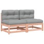 vidaXL Gartensofas ohne Armlehnen mit Kissen 2 Stk. Douglasienholz vidaXL Gartensofas ohne Armlehnen mit Kissen 2 Stk. Douglasienholz