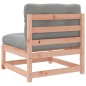 vidaXL Gartensofas ohne Armlehnen mit Kissen 2 Stk. Douglasienholz vidaXL Gartensofas ohne Armlehnen mit Kissen 2 Stk. Douglasienholz