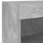 vidaXL 4-tlg. TV-Wohnwand mit LED-Leuchten Betongrau vidaXL 4-tlg. TV-Wohnwand mit LED-Leuchten Betongrau
