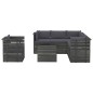 vidaXL 7-tlg. Garten-Sofagarnitur aus Paletten mit Kissen Kiefernholz vidaXL 7-tlg. Garten-Sofagarnitur aus Paletten mit Kissen Kiefernholz