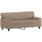 vidaXL 2-Sitzer-Sofa Cappuccino-Braun 140 cm Kunstleder vidaXL 2-Sitzer-Sofa Cappuccino-Braun 140 cm Kunstleder