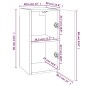 vidaXL TV-Schränke 7 Stk. Grau Sonoma 30,5x30x60 cm Holzwerkstoff vidaXL TV-Schränke 7 Stk. Grau Sonoma 30,5x30x60 cm Holzwerkstoff
