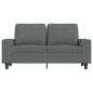 vidaXL 2-Sitzer-Sofa Dunkelgrau 120 cm Stoff vidaXL 2-Sitzer-Sofa Dunkelgrau 120 cm Stoff