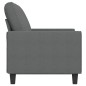 vidaXL 2-Sitzer-Sofa Dunkelgrau 120 cm Stoff vidaXL 2-Sitzer-Sofa Dunkelgrau 120 cm Stoff