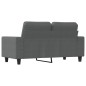 vidaXL 2-Sitzer-Sofa Dunkelgrau 120 cm Stoff vidaXL 2-Sitzer-Sofa Dunkelgrau 120 cm Stoff