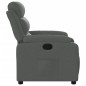 vidaXL Relaxsessel Dunkelgrau Stoff vidaXL Relaxsessel Dunkelgrau Stoff