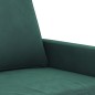 vidaXL 2-Sitzer-Sofa Dunkelgrün 140 cm Samt vidaXL 2-Sitzer-Sofa Dunkelgrün 140 cm Samt