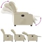 vidaXL Relaxsessel Creme Kunstleder vidaXL Relaxsessel Creme Kunstleder
