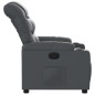 vidaXL Relaxsessel Grau Kunstleder vidaXL Relaxsessel Grau Kunstleder