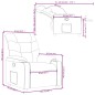 vidaXL Relaxsessel Grau Kunstleder vidaXL Relaxsessel Grau Kunstleder