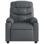 vidaXL Relaxsessel Elektrisch Grau Kunstleder vidaXL Relaxsessel Elektrisch Grau Kunstleder