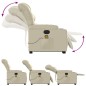 vidaXL Massagesessel mit Aufstehhilfe Creme Kunstleder vidaXL Massagesessel mit Aufstehhilfe Creme Kunstleder