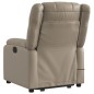 vidaXL Massagesessel mit Aufstehhilfe Cappuccino-Braun Kunstleder vidaXL Massagesessel mit Aufstehhilfe Cappuccino-Braun Kunstleder