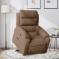 vidaXL Relaxsessel mit Aufstehhilfe Braun Stoff vidaXL Relaxsessel mit Aufstehhilfe Braun Stoff