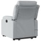 vidaXL Massagesessel mit Aufstehhilfe Hellgrau Stoff vidaXL Massagesessel mit Aufstehhilfe Hellgrau Stoff