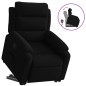 vidaXL Relaxsessel mit Aufstehhilfe Schwarz Samt vidaXL Relaxsessel mit Aufstehhilfe Schwarz Samt