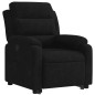 vidaXL Relaxsessel mit Aufstehhilfe Schwarz Samt vidaXL Relaxsessel mit Aufstehhilfe Schwarz Samt