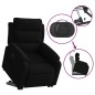 vidaXL Relaxsessel mit Aufstehhilfe Schwarz Samt vidaXL Relaxsessel mit Aufstehhilfe Schwarz Samt