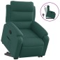 vidaXL Relaxsessel mit Aufstehhilfe Dunkelgrün Stoff vidaXL Relaxsessel mit Aufstehhilfe Dunkelgrün Stoff