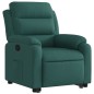 vidaXL Relaxsessel mit Aufstehhilfe Dunkelgrün Stoff vidaXL Relaxsessel mit Aufstehhilfe Dunkelgrün Stoff