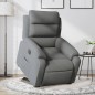 vidaXL Relaxsessel mit Aufstehhilfe Elektrisch Dunkelgrau Stoff vidaXL Relaxsessel mit Aufstehhilfe Elektrisch Dunkelgrau Stoff