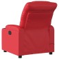 vidaXL Massagesessel Elektrisch Rot Kunstleder vidaXL Massagesessel Elektrisch Rot Kunstleder