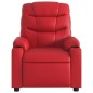 vidaXL Massagesessel Elektrisch Rot Kunstleder vidaXL Massagesessel Elektrisch Rot Kunstleder