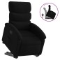 vidaXL Relaxsessel mit Aufstehhilfe Schwarz Stoff vidaXL Relaxsessel mit Aufstehhilfe Schwarz Stoff