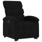 vidaXL Relaxsessel mit Aufstehhilfe Schwarz Stoff vidaXL Relaxsessel mit Aufstehhilfe Schwarz Stoff