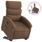 vidaXL Relaxsessel mit Aufstehhilfe Braun Stoff vidaXL Relaxsessel mit Aufstehhilfe Braun Stoff