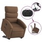 vidaXL Relaxsessel mit Aufstehhilfe Braun Stoff vidaXL Relaxsessel mit Aufstehhilfe Braun Stoff
