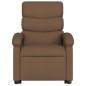 vidaXL Relaxsessel mit Aufstehhilfe Braun Stoff vidaXL Relaxsessel mit Aufstehhilfe Braun Stoff
