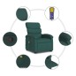 vidaXL Massagesessel mit Aufstehhilfe Dunkelgrün Stoff vidaXL Massagesessel mit Aufstehhilfe Dunkelgrün Stoff
