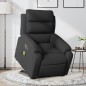 vidaXL Elektrischer Massagesessel mit Aufstehhilfe Schwarz Stoff vidaXL Elektrischer Massagesessel mit Aufstehhilfe Schwarz Stoff