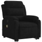 vidaXL Massagesessel mit Aufstehhilfe Schwarz Samt vidaXL Massagesessel mit Aufstehhilfe Schwarz Samt