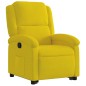 vidaXL Relaxsessel mit Aufstehhilfe Gelb Samt vidaXL Relaxsessel mit Aufstehhilfe Gelb Samt