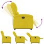 vidaXL Relaxsessel mit Aufstehhilfe Gelb Samt vidaXL Relaxsessel mit Aufstehhilfe Gelb Samt