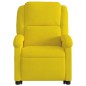 vidaXL Relaxsessel mit Aufstehhilfe Gelb Samt vidaXL Relaxsessel mit Aufstehhilfe Gelb Samt