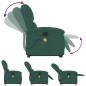 vidaXL Massagesessel mit Aufstehhilfe Dunkelgrün Samt vidaXL Massagesessel mit Aufstehhilfe Dunkelgrün Samt