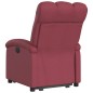vidaXL Relaxsessel mit Aufstehhilfe Weinrot Stoff vidaXL Relaxsessel mit Aufstehhilfe Weinrot Stoff