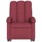 vidaXL Relaxsessel mit Aufstehhilfe Weinrot Stoff vidaXL Relaxsessel mit Aufstehhilfe Weinrot Stoff
