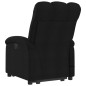 vidaXL Massagesessel mit Aufstehhilfe Schwarz Stoff vidaXL Massagesessel mit Aufstehhilfe Schwarz Stoff