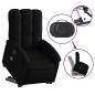 vidaXL Massagesessel mit Aufstehhilfe Schwarz Stoff vidaXL Massagesessel mit Aufstehhilfe Schwarz Stoff