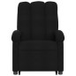vidaXL Massagesessel mit Aufstehhilfe Schwarz Stoff vidaXL Massagesessel mit Aufstehhilfe Schwarz Stoff