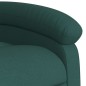 vidaXL Massagesessel mit Aufstehhilfe Dunkelgrün Stoff vidaXL Massagesessel mit Aufstehhilfe Dunkelgrün Stoff