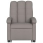 vidaXL Massagesessel mit Aufstehhilfe Taupe Stoff vidaXL Massagesessel mit Aufstehhilfe Taupe Stoff
