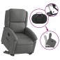 vidaXL Relaxsessel mit Aufstehhilfe Dunkelgrau Stoff vidaXL Relaxsessel mit Aufstehhilfe Dunkelgrau Stoff