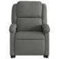 vidaXL Relaxsessel mit Aufstehhilfe Dunkelgrau Stoff vidaXL Relaxsessel mit Aufstehhilfe Dunkelgrau Stoff